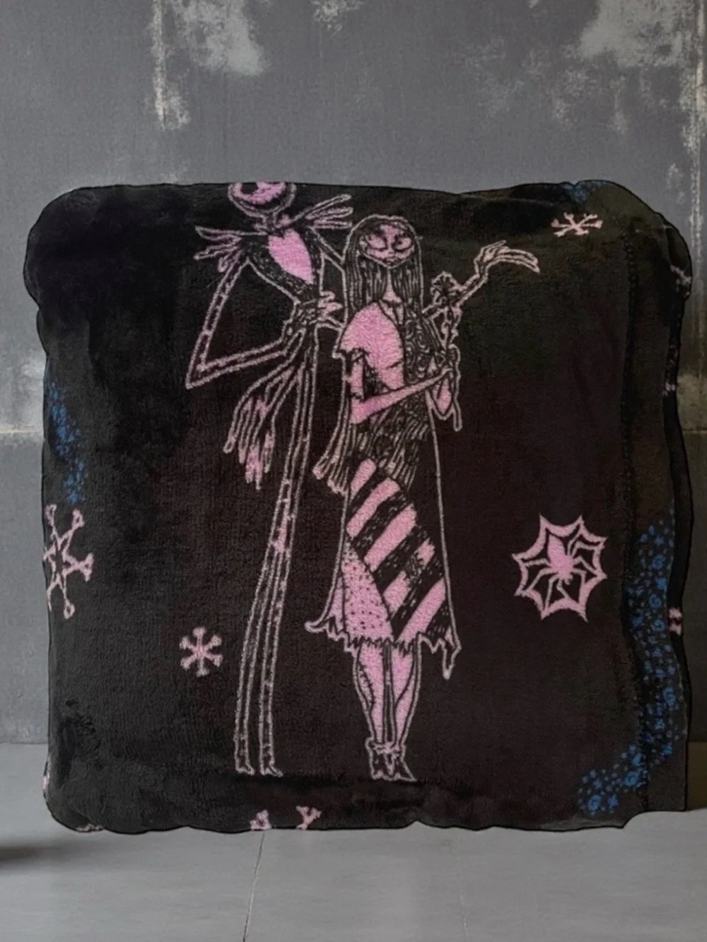 Disney’s The Nightmare Before Christmas Plush Throw Blanket The Big One